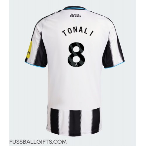 Newcastle United Sandro Tonali #8 Fußballbekleidung Heimtrikot 2025-26 Kurzarm